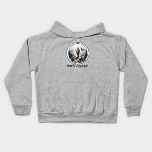 Bark Voyage design Kids Hoodie